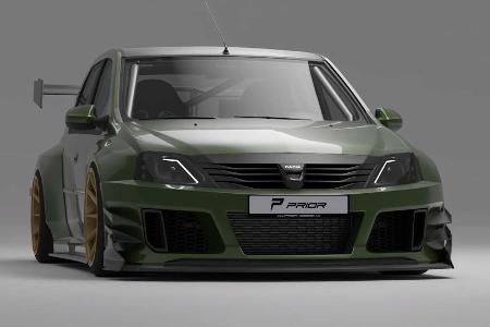 Dacia Logan mit Widebody-Kit: Absurd und außergewöhnlich