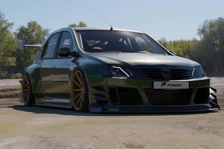 Dacia Logan mit Widebody-Kit: Absurd und außergewöhnlich
