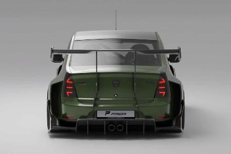 Dacia Logan mit Widebody-Kit: Absurd und außergewöhnlich