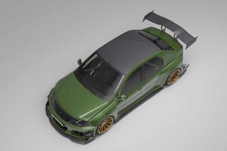 Dacia Logan mit Widebody-Kit: Absurd und außergewöhnlich