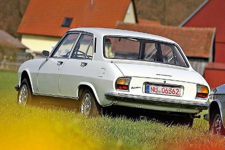 Peugeot 504, Heckansicht
