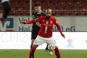3. Liga: Halle mit wichtigem Dreier im Abstiegskampf