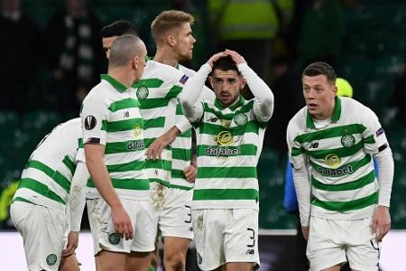 Celtic verliert nach fünf Jahren wieder ein Pokalspiel Celtic verliert nach fünf Jahren wieder ein Pokalspiel