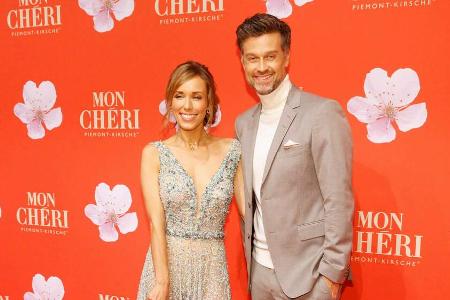 Annemarie und Wayne Carpendale auf einem Event im Jahr 2019 Annemarie und Wayne Carpendale auf einem Event im Jahr 2019