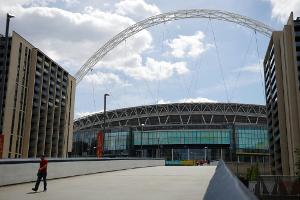 Ligapokal-Finale in Wembley vor 8000 Zuschauern