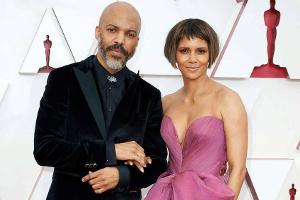 Bei Red-Carpet-Debüt mit Van Hunt: Halle Berry zeigt neue Frisur