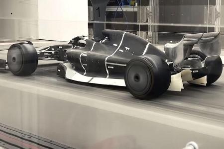 F1-Auto 2021 - Windkanal - 2019 F1-Auto 2021 - Windkanal - 2019