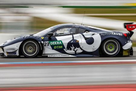 Ferrari 488 GT3 - Alex Albon - DTM-Test - Hockenheim 2021