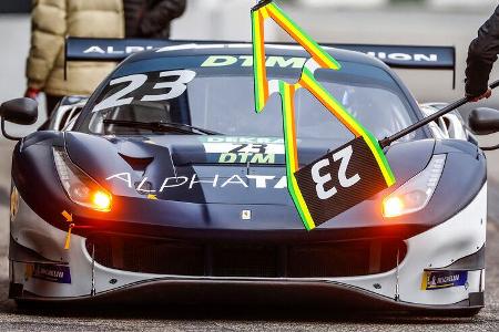 Ferrari 488 GT3 - Alex Albon - DTM-Test - Hockenheim 2021