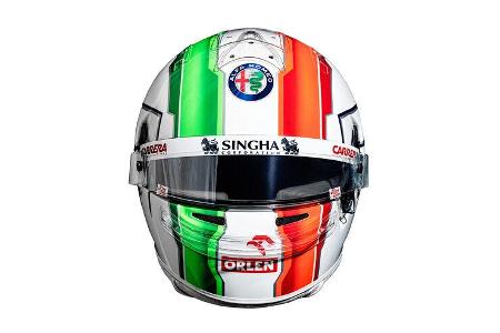 Antonio Giovinazzi - Helm - Alfa Romeo - F1 - 2021