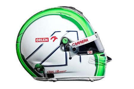Antonio Giovinazzi - Helm - Alfa Romeo - F1 - 2021