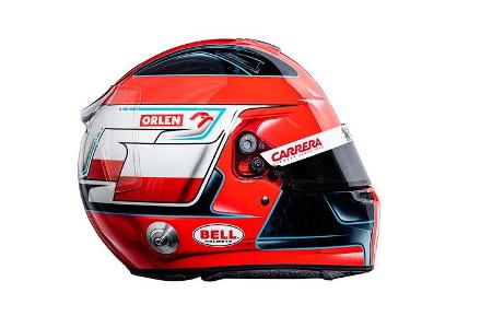 Robert Kubica - Helm - Alfa Romeo - F1 - 2021