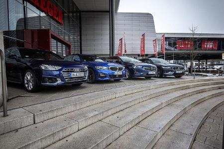 Audi A4 Avant, BMW 3er Touring, Opel Insignia Sports Tourer, Volvo V60