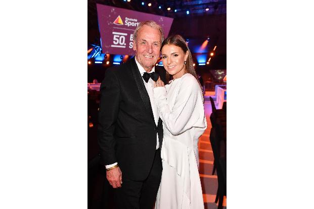 J�rg Wontorra und Laura Wontorra beim 50. Ball des Sports 20...