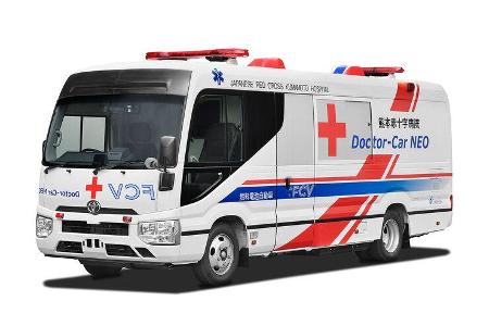 Toyota Krankenwagen Brennstoffzellenantrieb
