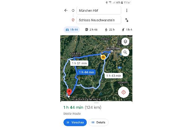 Maps – Navigation plus Nahverkehr