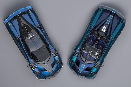 02/2020, Pagani Imola und Huayra BC Roadster