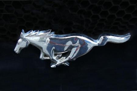 Ford Mustang V6, Emblem, Pferd