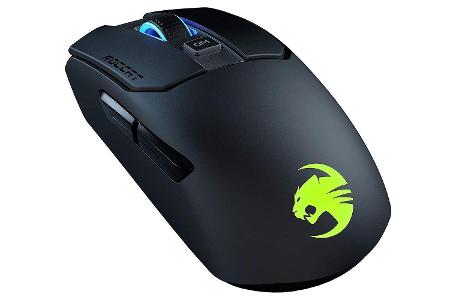 Satte 50 Stunden Akkulaufzeit bringt die Roccat Kain 200 Aimo mit. Durch symmetrische Form ist sie auch für Linkshänder in d...