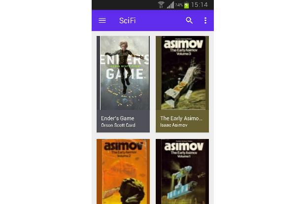 Lithium: EPUB-Lese-App