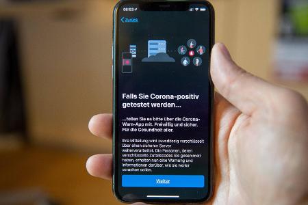 So funktioniert die Corona-Warn-App Kontakt mit infizierten Person