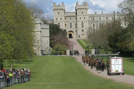 Die Trauerfeier für Prinz Philip findet in Windsor statt. Die Trauerfeier für Prinz Philip findet in Windsor statt.
