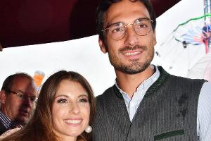 Cathy und Mats Hummels beim Oktoberfest 2019 in München