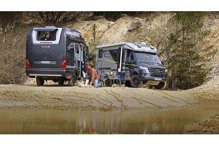 Hymer ML-T 570 Crossover vs. La Strada Nova M Hymer ML-T 570 Crossover vs. La Strada Nova M