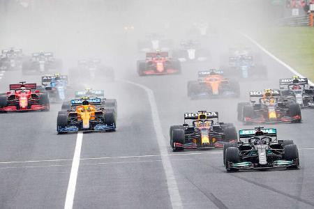 Start - GP Ungarn 2021 - Budapest - Rennen
