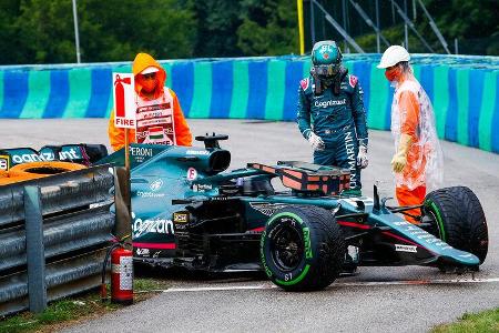 Lance Stroll - Aston Martin - GP Ungarn 2021 - Budapest - Rennen