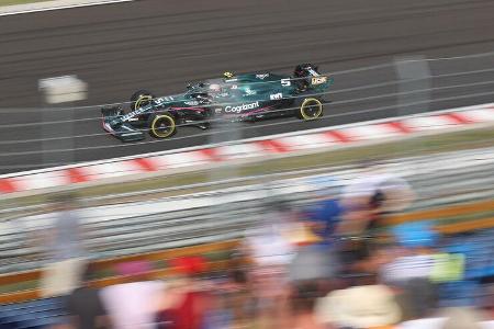 Sebastian Vettel - Aston Martin - GP Ungarn 2021 - Budapest - Rennen