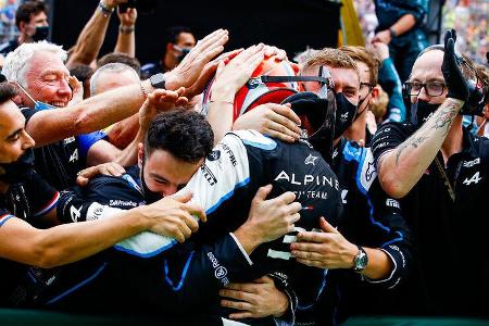 Esteban Ocon - Alpine - GP Ungarn 2021 - Budapest - Rennen