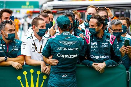 Sebastian Vettel - Aston Martin - GP Ungarn 2021 - Budapest - Rennen