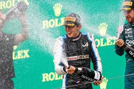 Esteban Ocon - Alpine - GP Ungarn 2021 - Budapest - Rennen