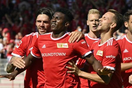 Dank Kruse und Awoniyi: Union feiert perfektes Europa-Comeback Dank Kruse und Awoniyi: Union feiert perfektes Europa-Comeback