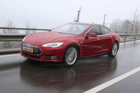 Tesla Model S P85D, Frontansicht