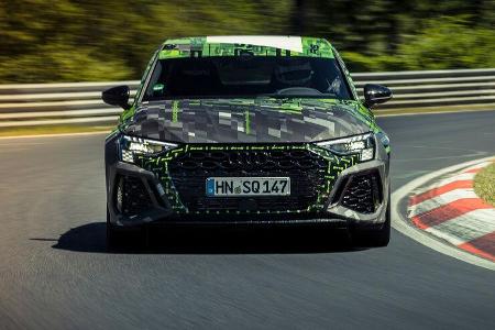 Audi RS3 bei der Nordschleifen-Rekordfahrt