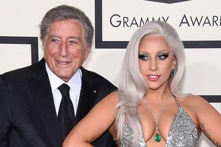 Tony Bennett und Lady Gaga im Jahr 2015.