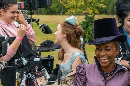 Ein Bild vom Dreh zur ersten Staffel des Netflix-Hits Ein Bild vom Dreh zur ersten Staffel des Netflix-Hits