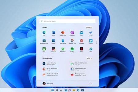 Windows 11: Der neue Desktop mit Startmenü