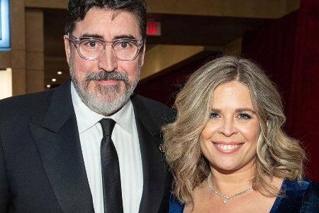 Alfred Molina und Jennifer Lee bei den Oscars 2019