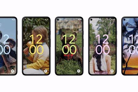 Android 12: Systemfarben passen sich an das Hintergrundbild an