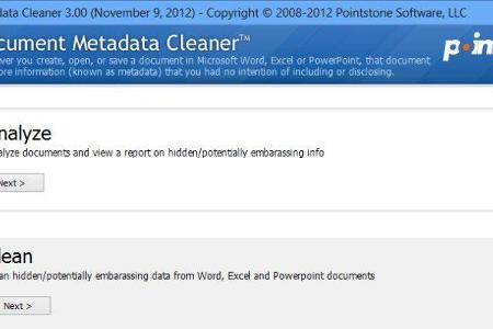 Durch den Document Metadata Cleaner entfernen Sie Meta-Daten aus allen gewünschten Dokumenten. Damit machen Sie es Dritten u...