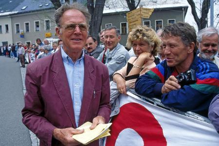 Gustav-Adolf Schur, kurz Taeve, populaerster Radrennfahrer d...