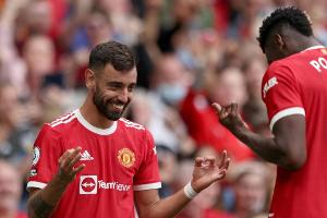 ManUnited startet mit Dreierpack von Fernandes in die Saison - Sancho eingewechselt