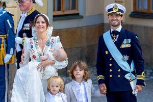 Die Schweden-Royals feiern Prinz Julians Taufe