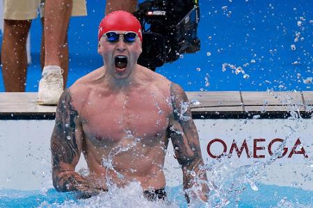 Schwimmstar Peaty nimmt an Tanz-Show teil Schwimmstar Peaty nimmt an Tanz-Show teil