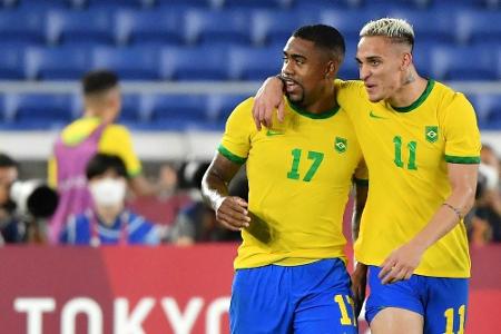 Fußball: Brasilien zum zweiten Mal Olympiasieger