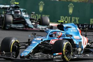 Ocon gewinnt in Ungarn - Vettel Zweiter vor Hamilton