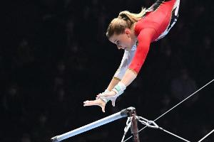 Medaille knapp verpasst: Seitz wird Fünfte am Stufenbarren